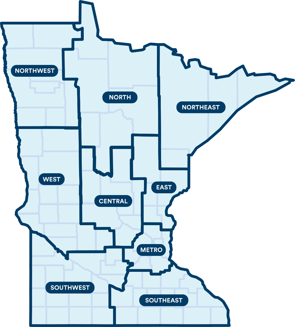 Hotspot Mn Map Counties Labled